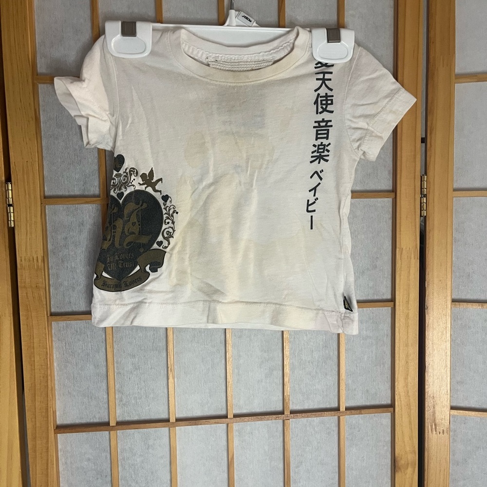 Vintage Harajuku Lovers White Graphic Tee